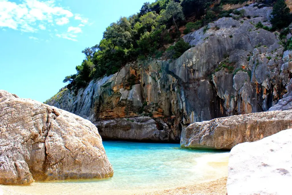 Cala Goloritzé, Szardínia